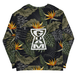 "Guam Latte" Bird of Paradise Unisex Crewneck Sweatshirt